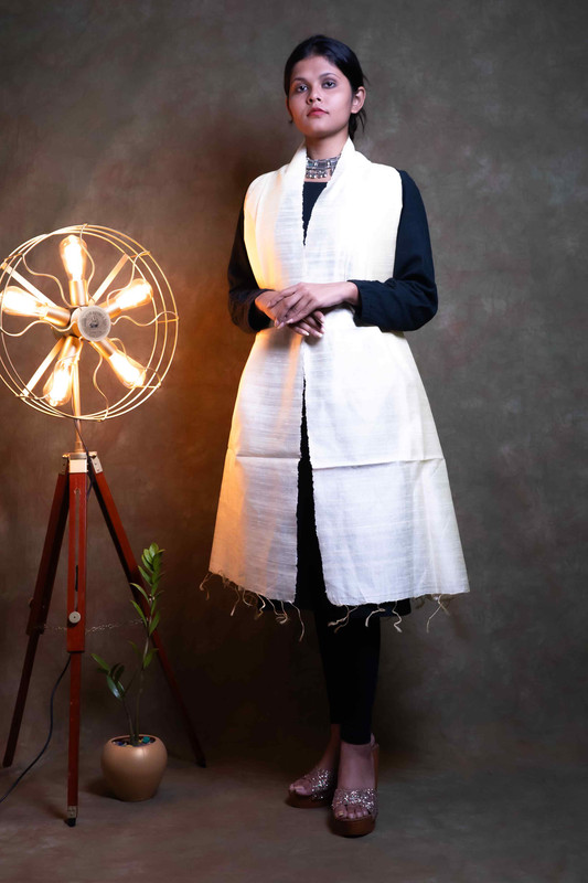 Raw Silk Causal Crime  Dupatta