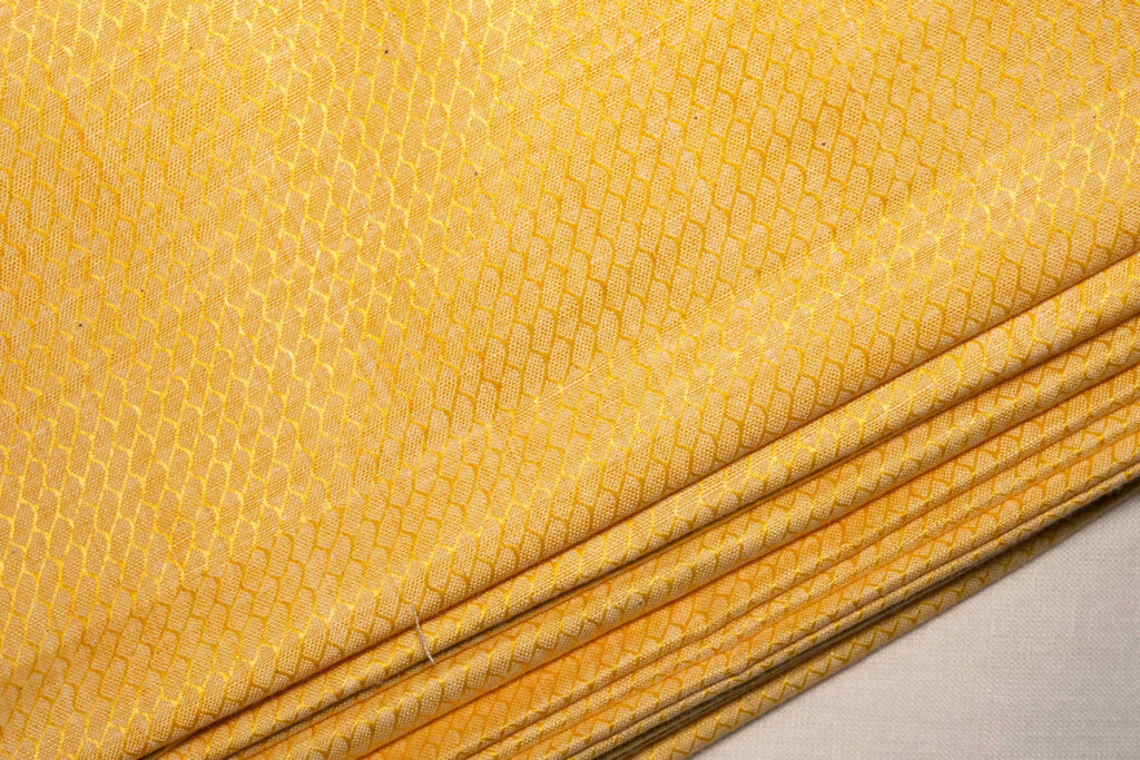 KJ Jacquard Dobby Mustard (Yellow)