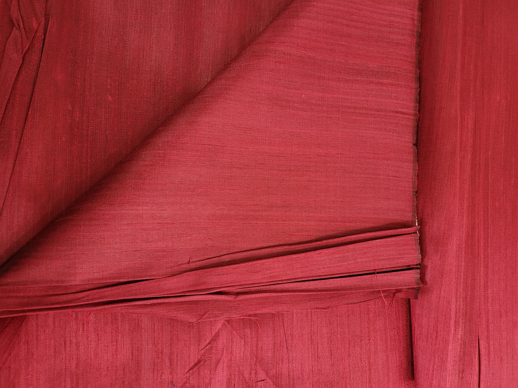 Raw Silk (Red)