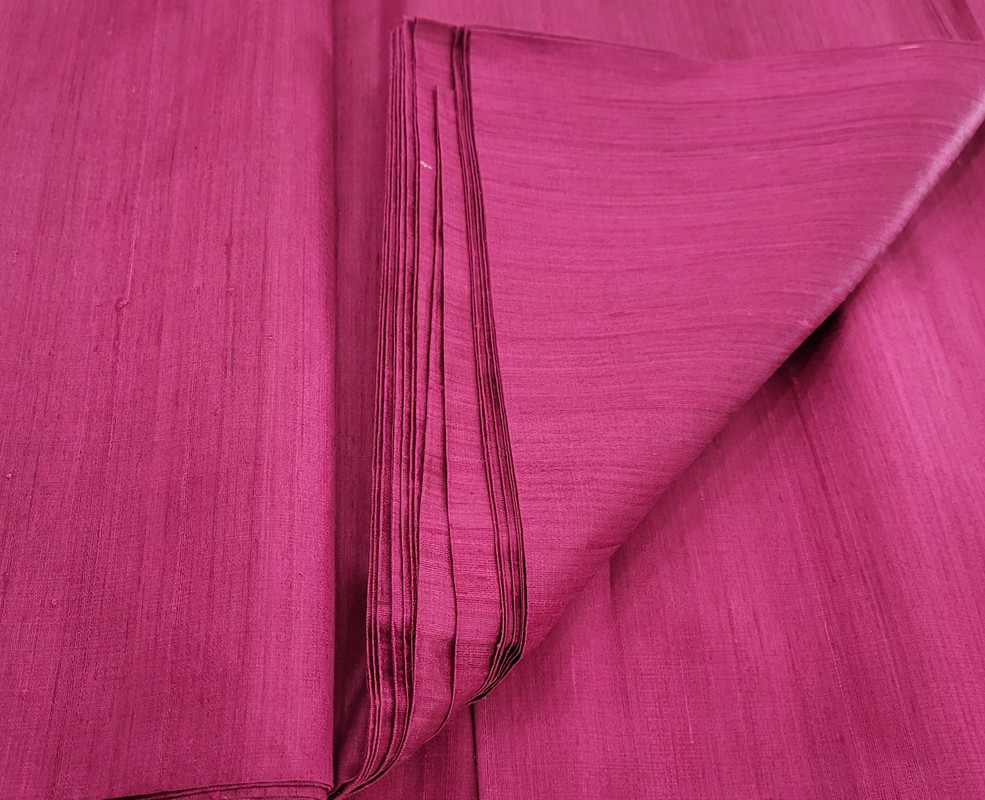 Raw Silk (Dark Pink)