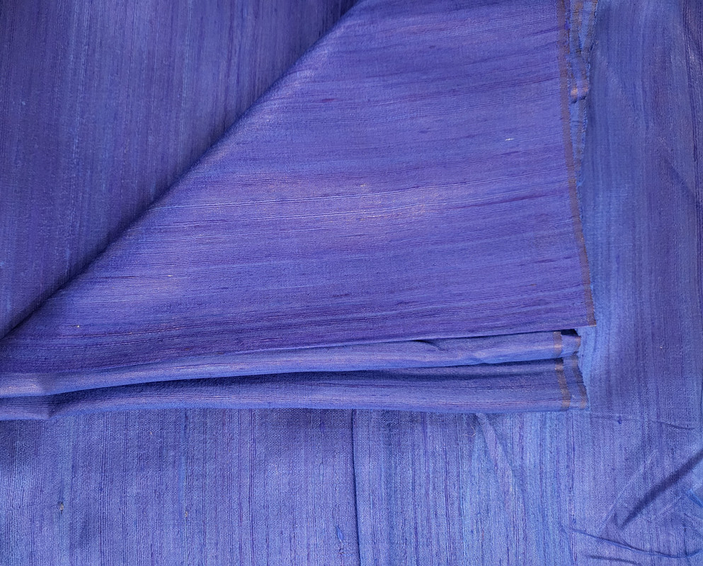 Raw Silk (Blue)